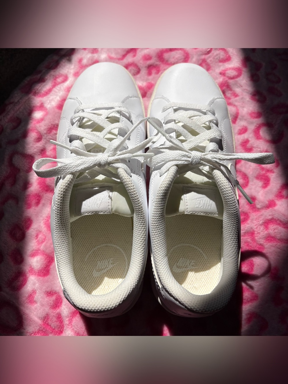 White Nike Court Legacy sneakers